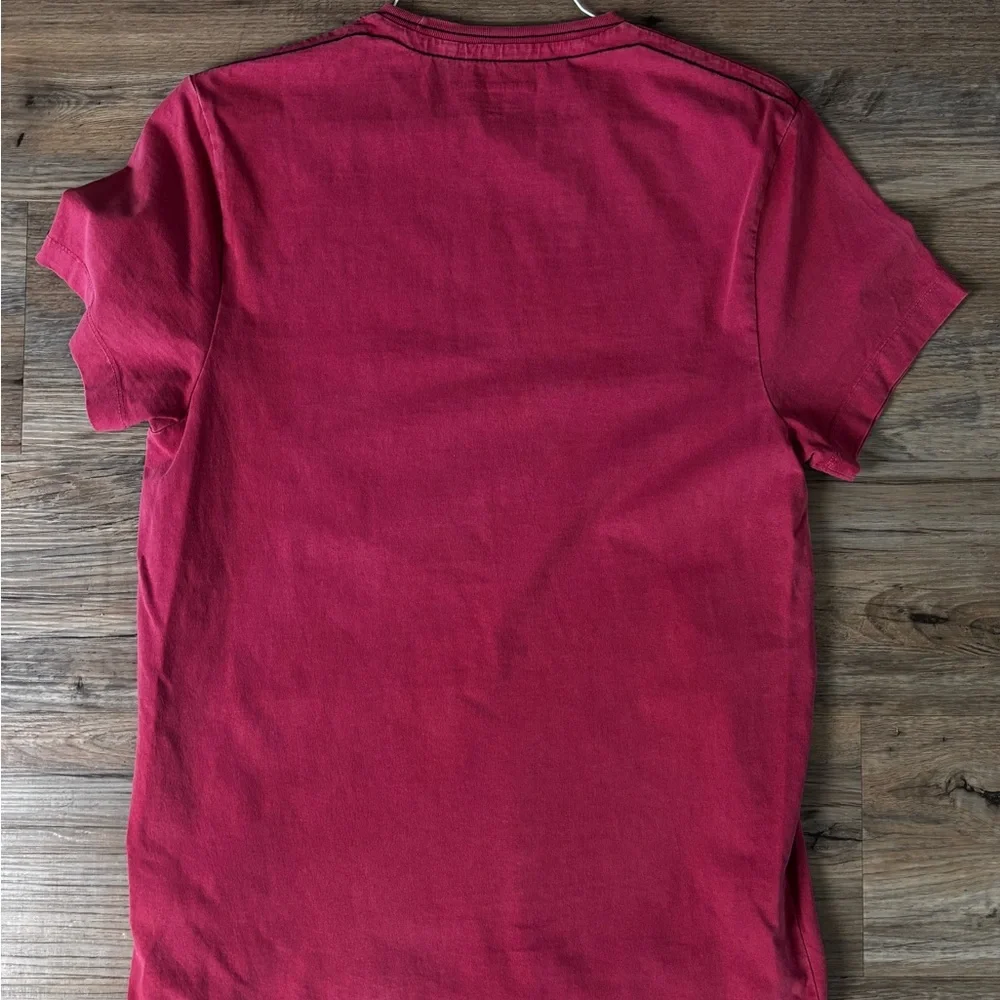 True Religion Skull Cowboy Tour Graphic T Shirt Mens‎ M Red Vintage Style Band